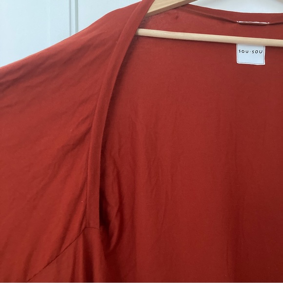 OS Rust squirrel cotton haori - Picture 6 of 6